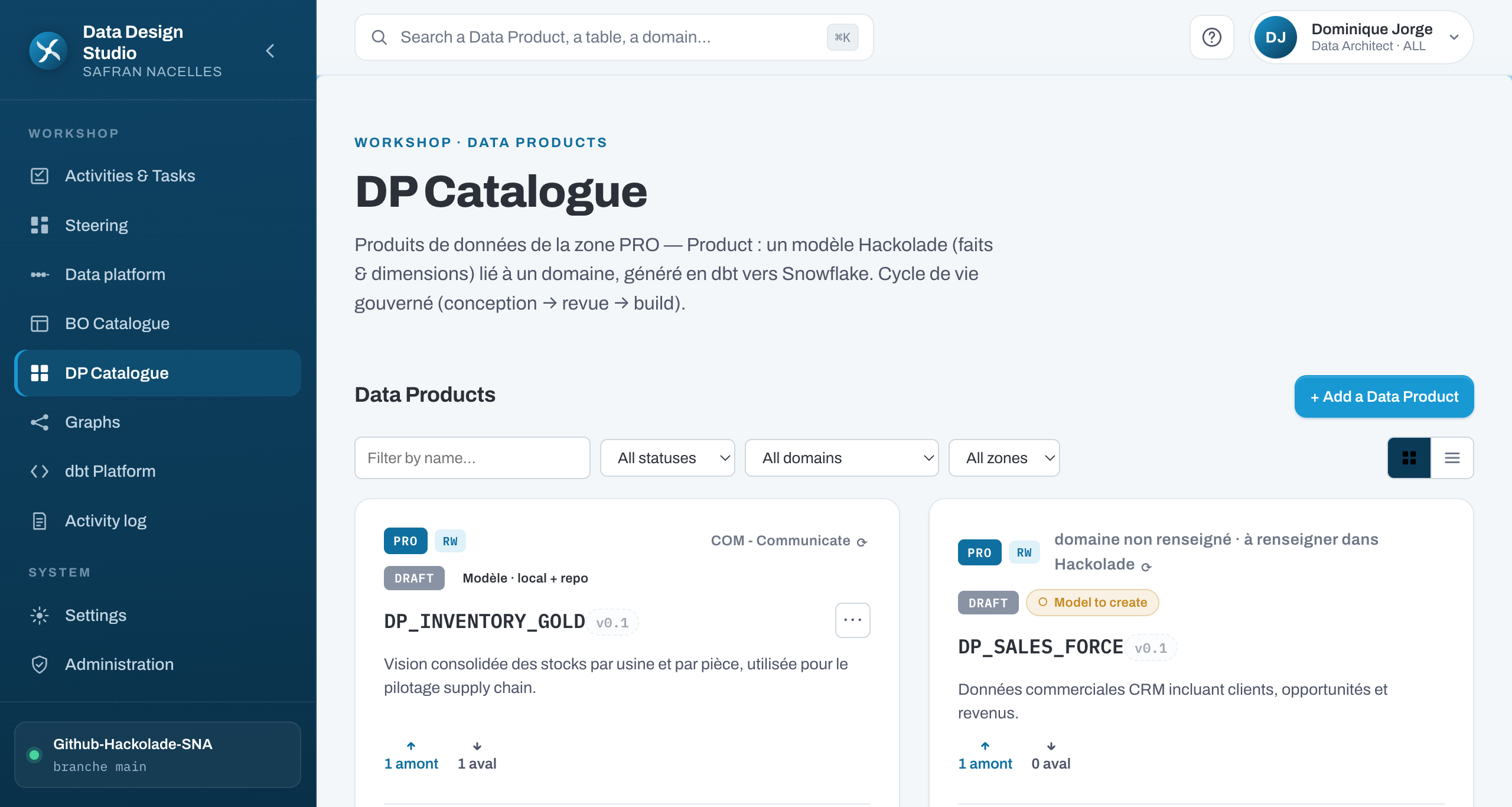 DP Catalogue
